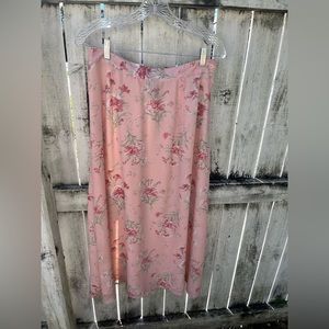 Lane Bryant floral skirt